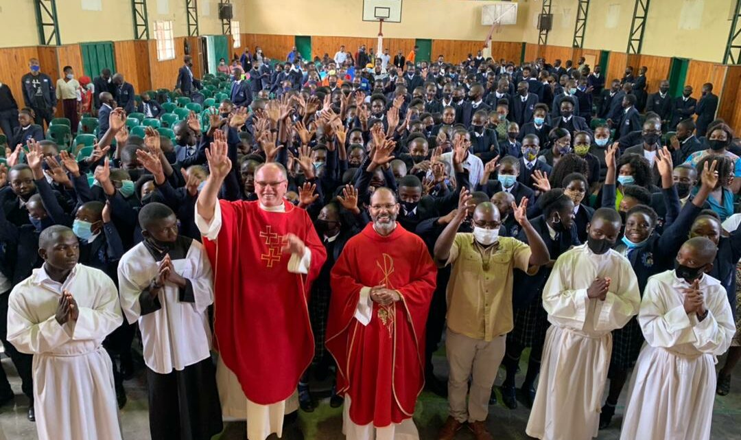 WELCOMING MASS FOR FR JOSEPH SAINTS ALOYSIUS VERSIGLIA AND CALLISTUS CARAVARIO